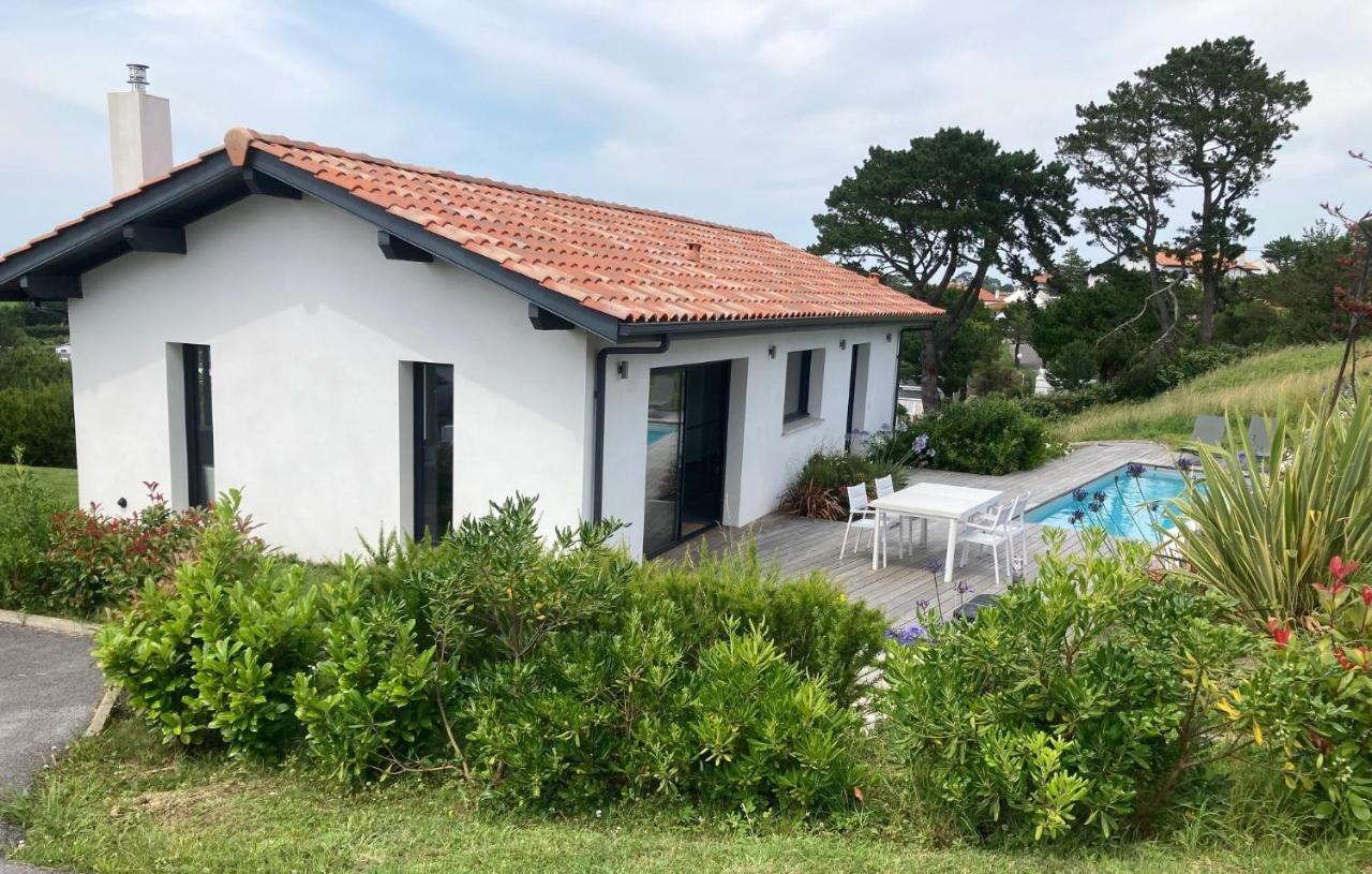 Villa Avec Piscine Privee, Vue Sur Mer Et Plage A Pied 800M Saint-Jean-de-Luz Eksteriør billede